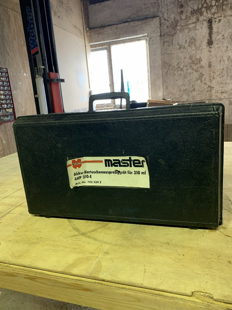 Würth Master AKP 310-E Accu-Kitspuit 7,2V, Ophalen, Gebruikt, Kitspuit, Overige merken