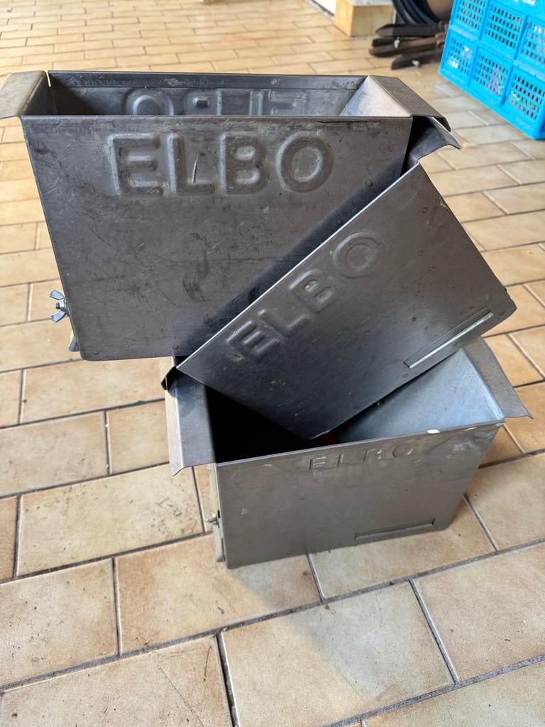 Elbo lijmbakken 100mm, 120mm en 210mm, Ophalen, Gebruikt