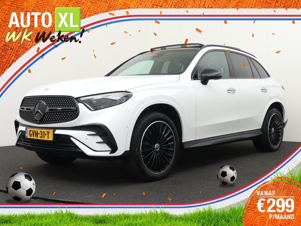 Mercedes-Benz GLC 400e 4MATIC AMG Pano-dak el.Trekhaak Burme, Auto's, Mercedes-Benz, Bedrijf, Te koop, GLC, 4x4, ABS, Achteruitrijcamera