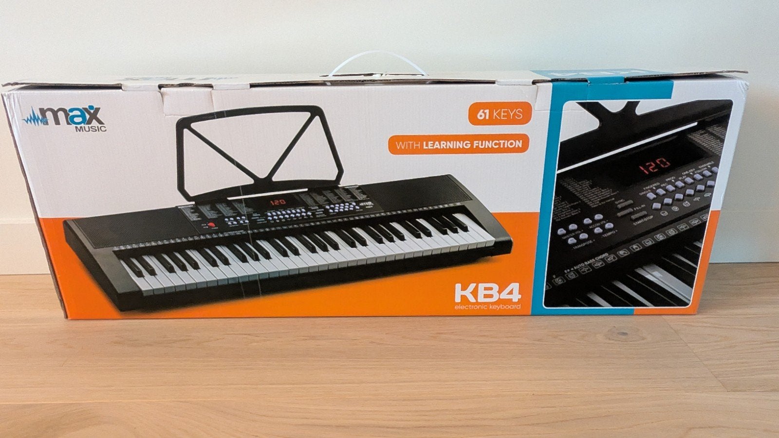 Max Music KB4 Keyboard - Zo goed als nieuw, Ophalen of Verzenden, Zo goed als nieuw, 61 toetsen, Overige merken