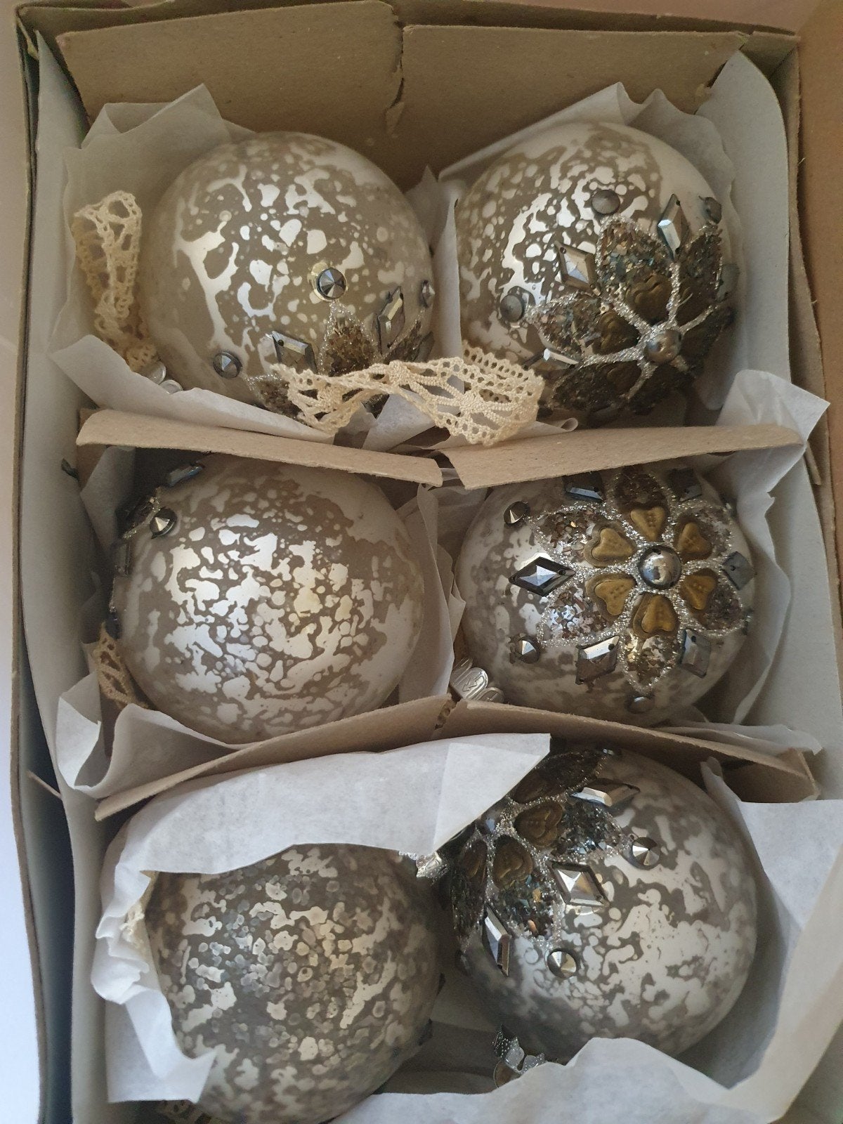 11 stuks mooie kerstballen, Diversen, Ophalen, Gebruikt