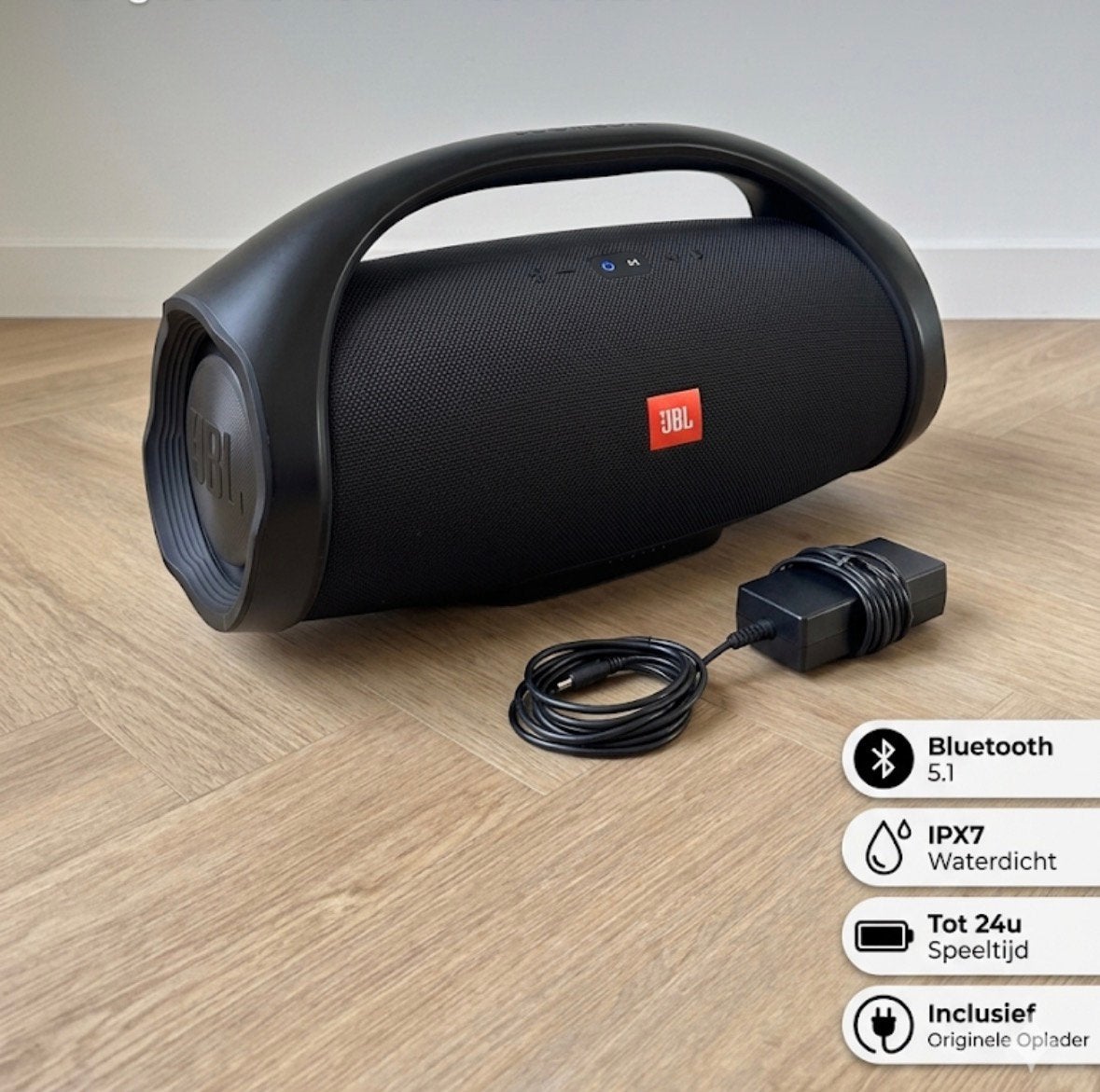 JBL Boombox 2 - Krachtige Draagbare Bluetooth Speaker, Audio, Tv en Foto, Luidsprekers, JBL, Overige typen, Ophalen of Verzenden