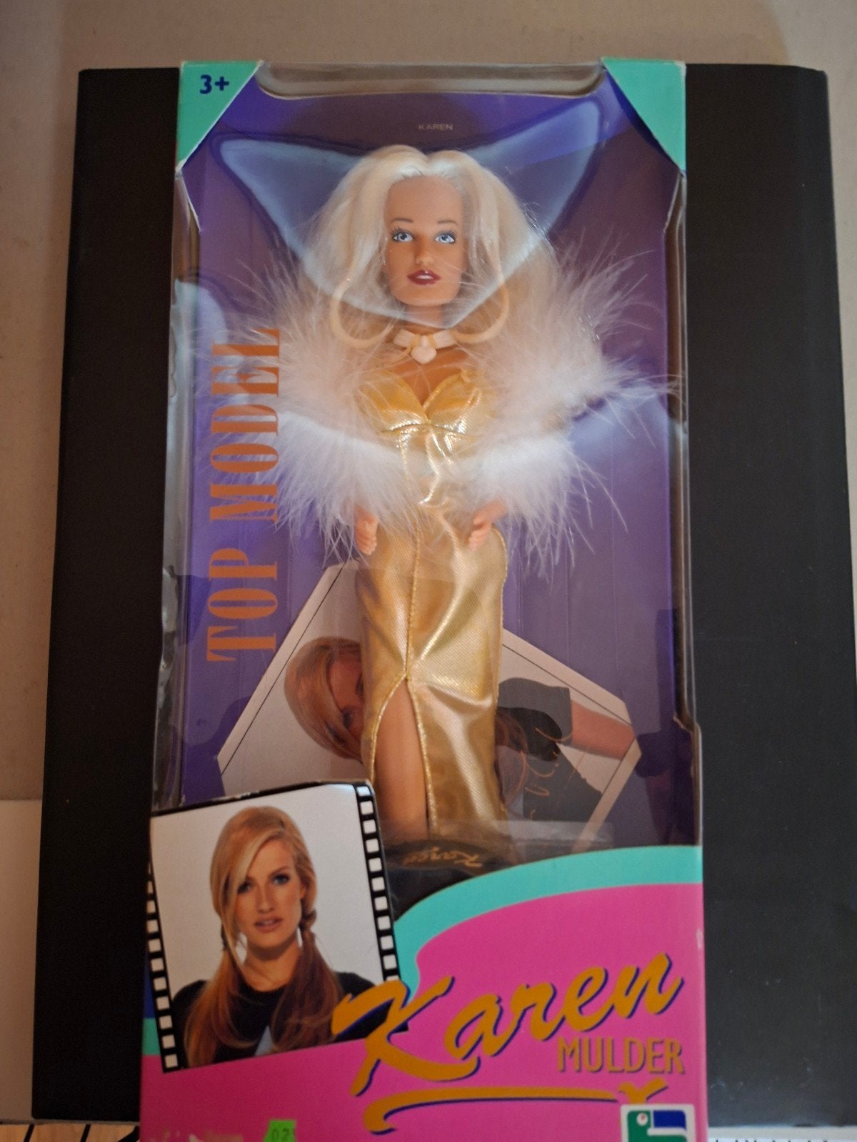 barbie sindy doll karen mulder top model fashion doll, Verzenden, Zo goed als nieuw, Fashion Doll