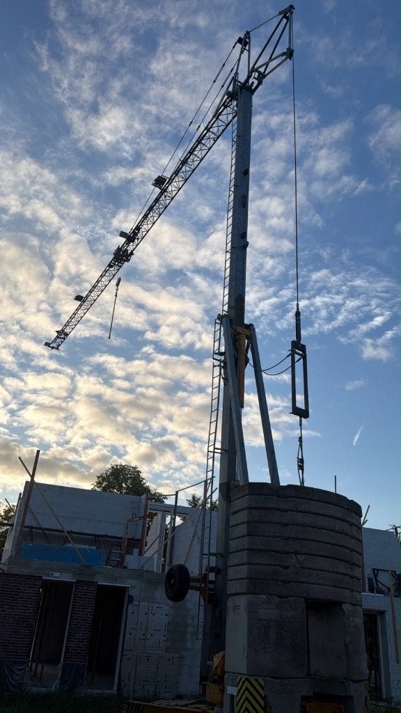 FMCRU bouwkraan | 26 meter bereik | inclusief toebehoren