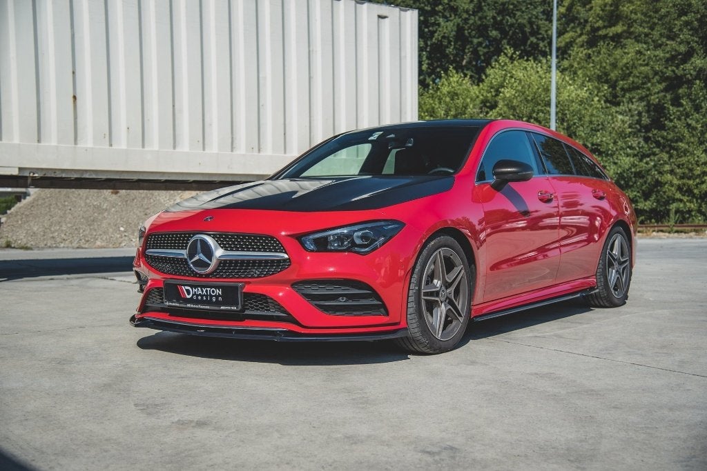 Voorlip spoiler skirt achterlip diffuser - CLA AMG-Line C118