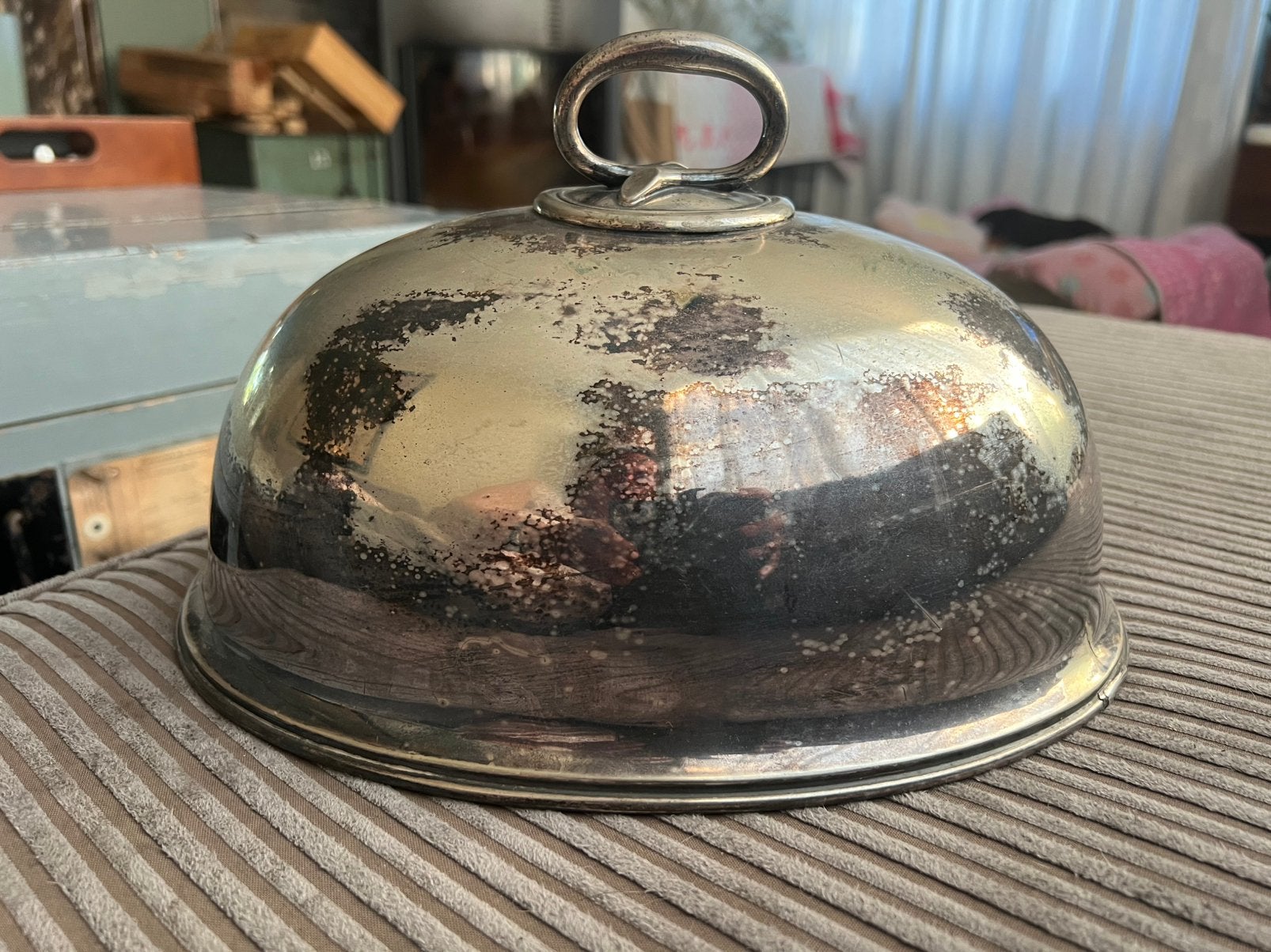 ANTIEKE CLOCHE ELKINGTON & CO