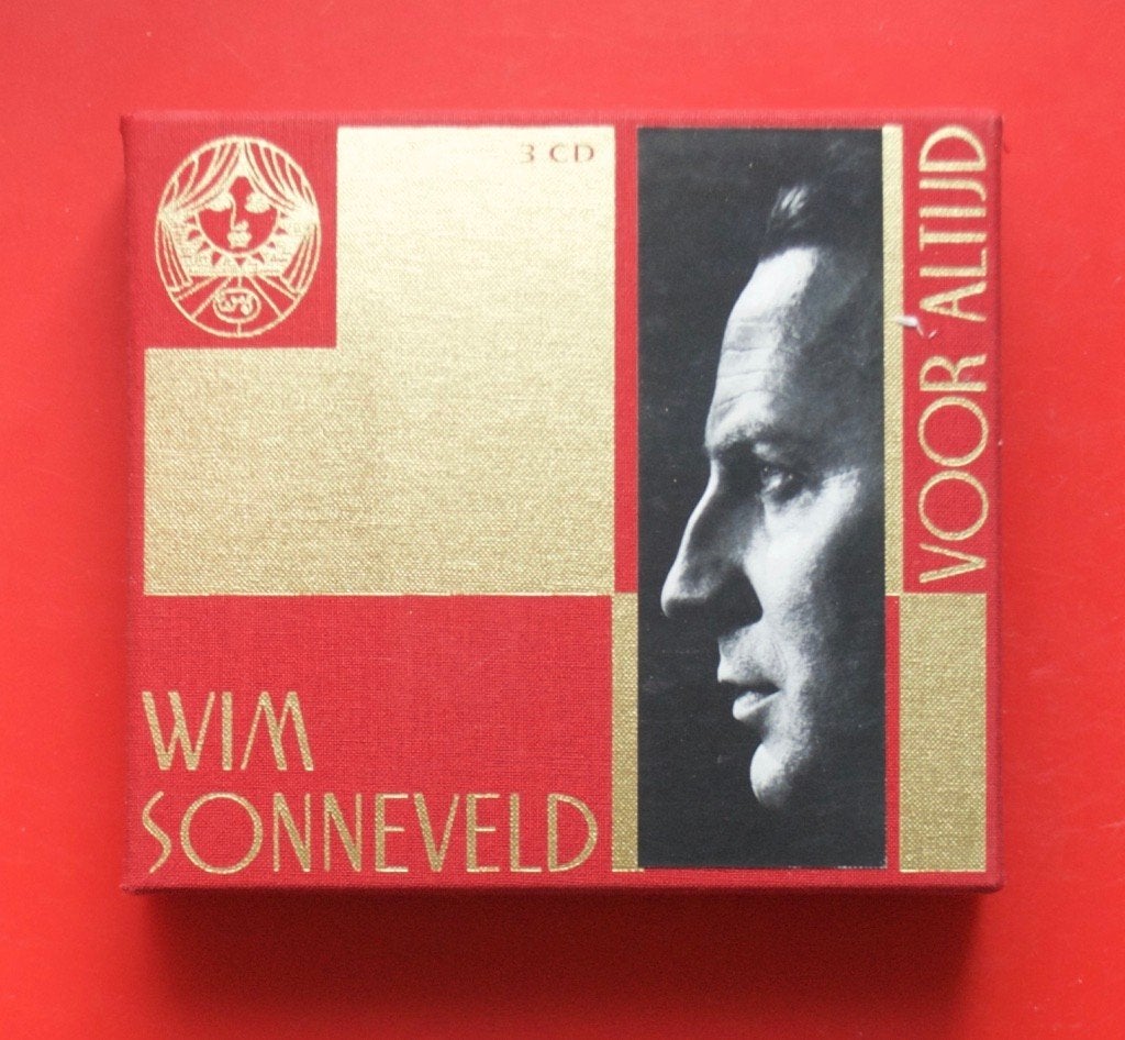 3cd-box Wim Sonneveld Voor altijd in luxe box met Het dorp, Ophalen of Verzenden, Gebruikt, Verzamelalbum