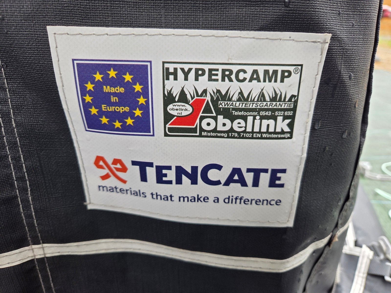 Ten Cate voortent +luifel, Caravans en Kamperen, Ophalen