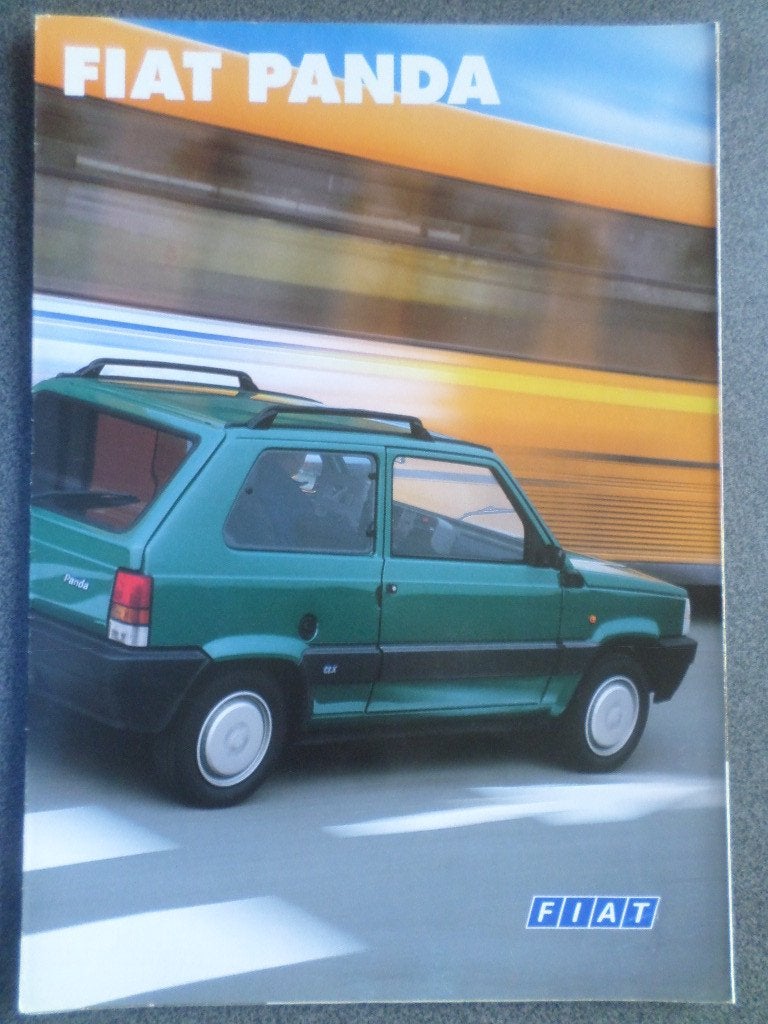 Fiat Panda Brochure, Boeken, Ophalen of Verzenden, Zo goed als nieuw, Overige merken