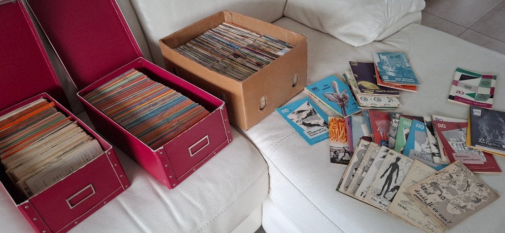 A-O- boekjes (jaren 40-50), Ophalen, Gelezen, Diverse auteurs