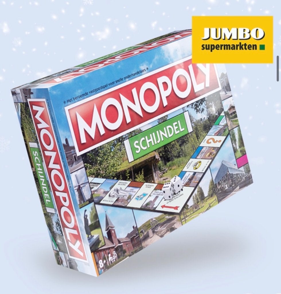 Monopoly Schijndel geseald NIEUW €24,95, Vijf spelers of meer, Ophalen of Verzenden, Nieuw, Jumbo