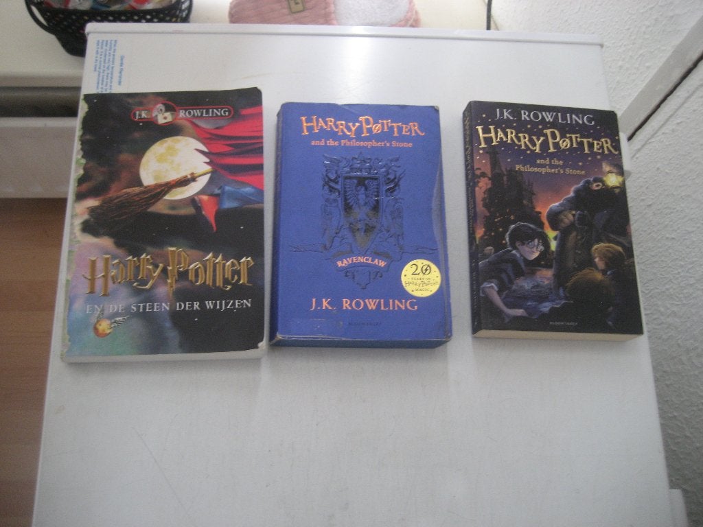 harry potter boeken, Ophalen, Gelezen