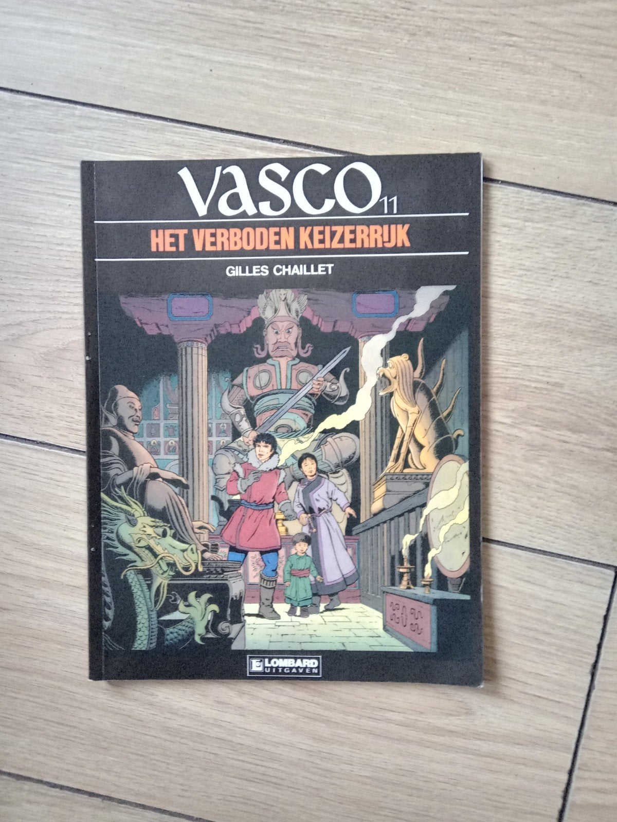 Vasco stripboeken - De Duivel en de Kathaar, Goud en Wapens, Ophalen of Verzenden, Meerdere stripboeken, Gilles Chaillet, Gelezen