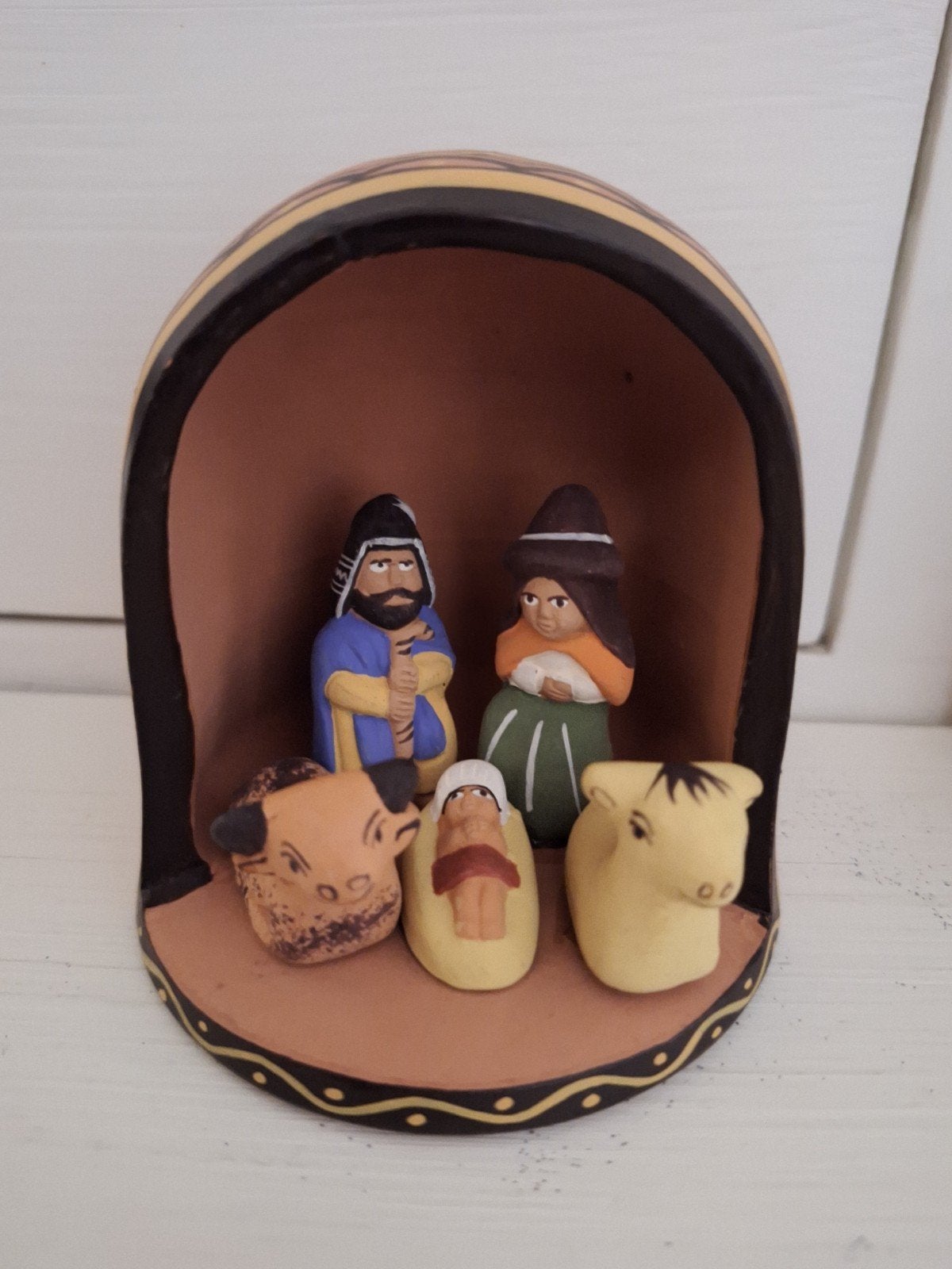 Kerststalletje uit Peru., Ophalen of Verzenden
