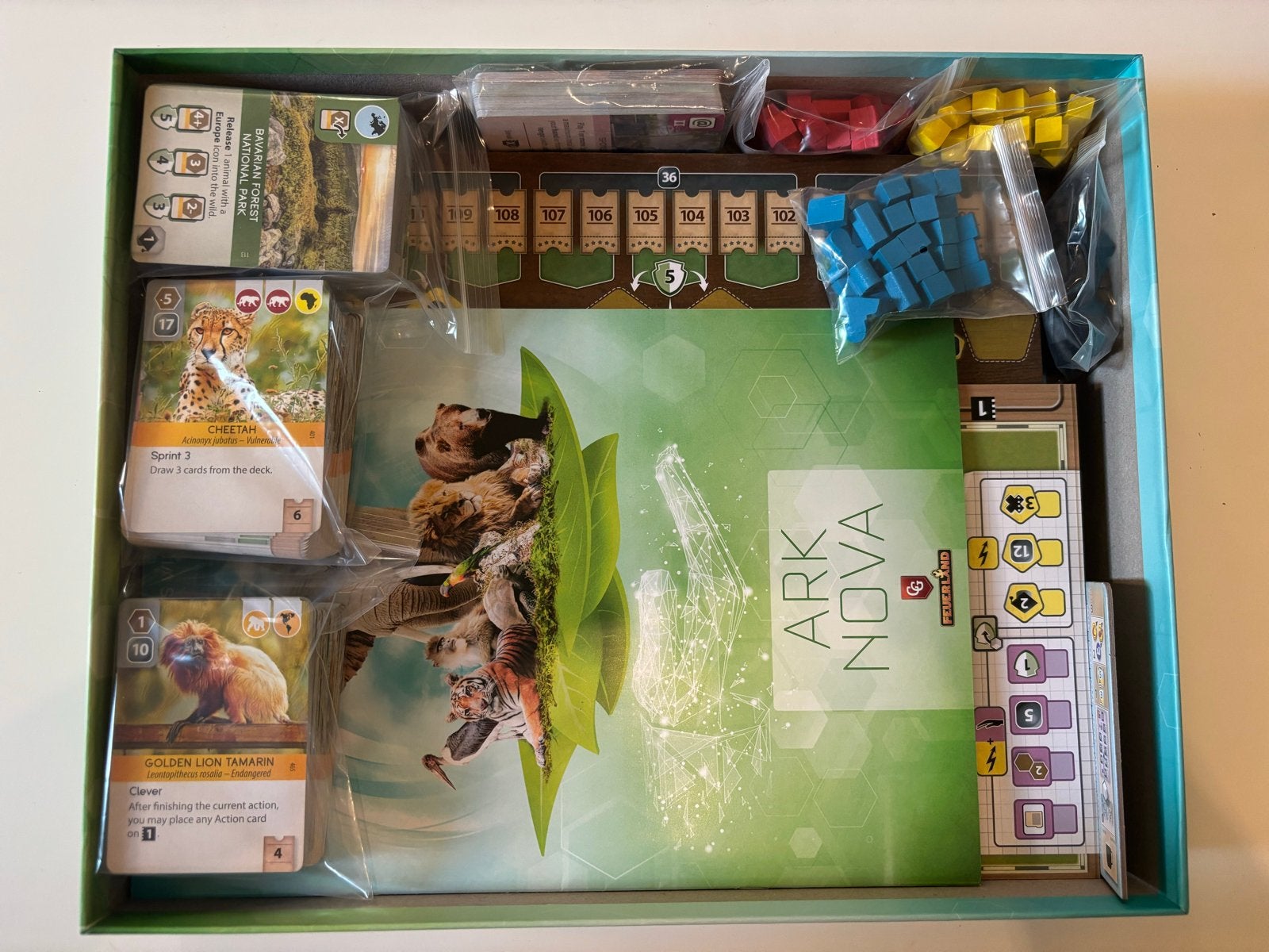 Ark Nova (Engelse uitgave), Een of twee spelers, Ophalen of Verzenden, Zo goed als nieuw