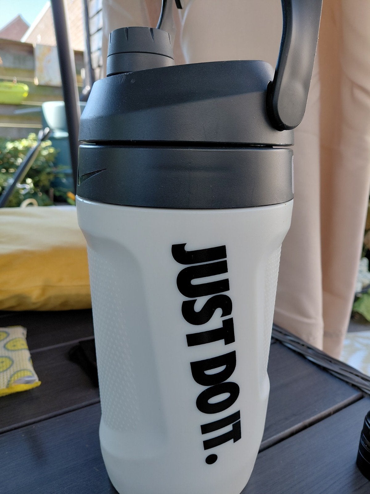Nike 'Just Do It' bidon - 1 liter, Ophalen of Verzenden, Gebruikt