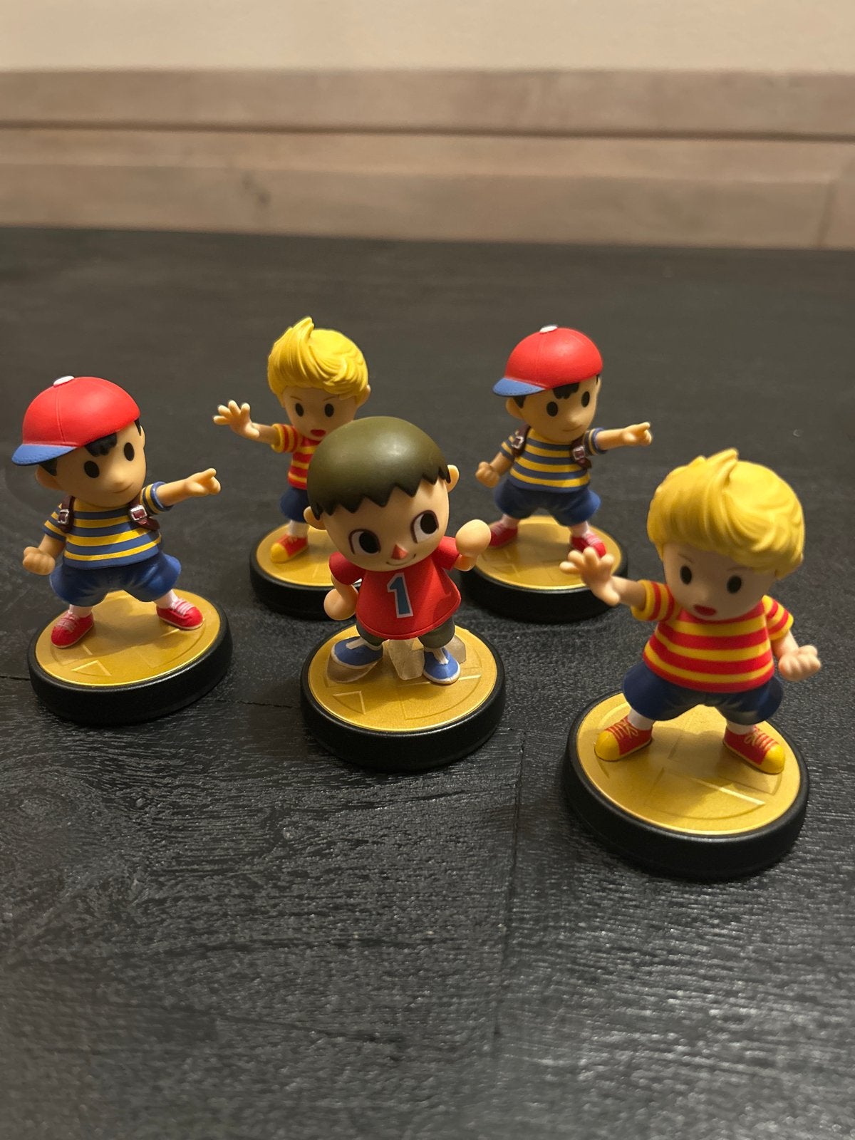 Amiibo Figuren Collectie (Ness, Lucas, Dorpsbewoner), Ophalen of Verzenden, Zo goed als nieuw