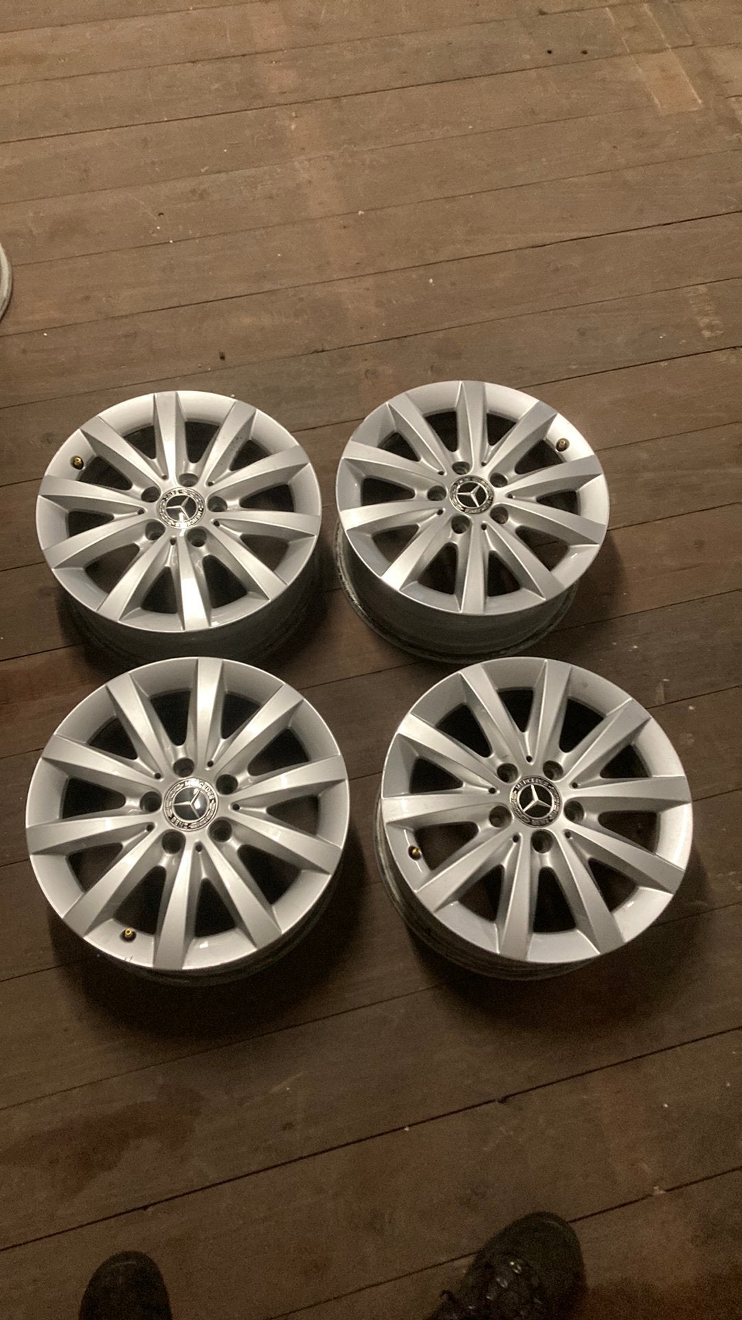 16” originele Mercedes A-klasse velgen, Auto-onderdelen, Banden en Velgen, Ophalen, Gebruikt, Velg(en), 16 inch