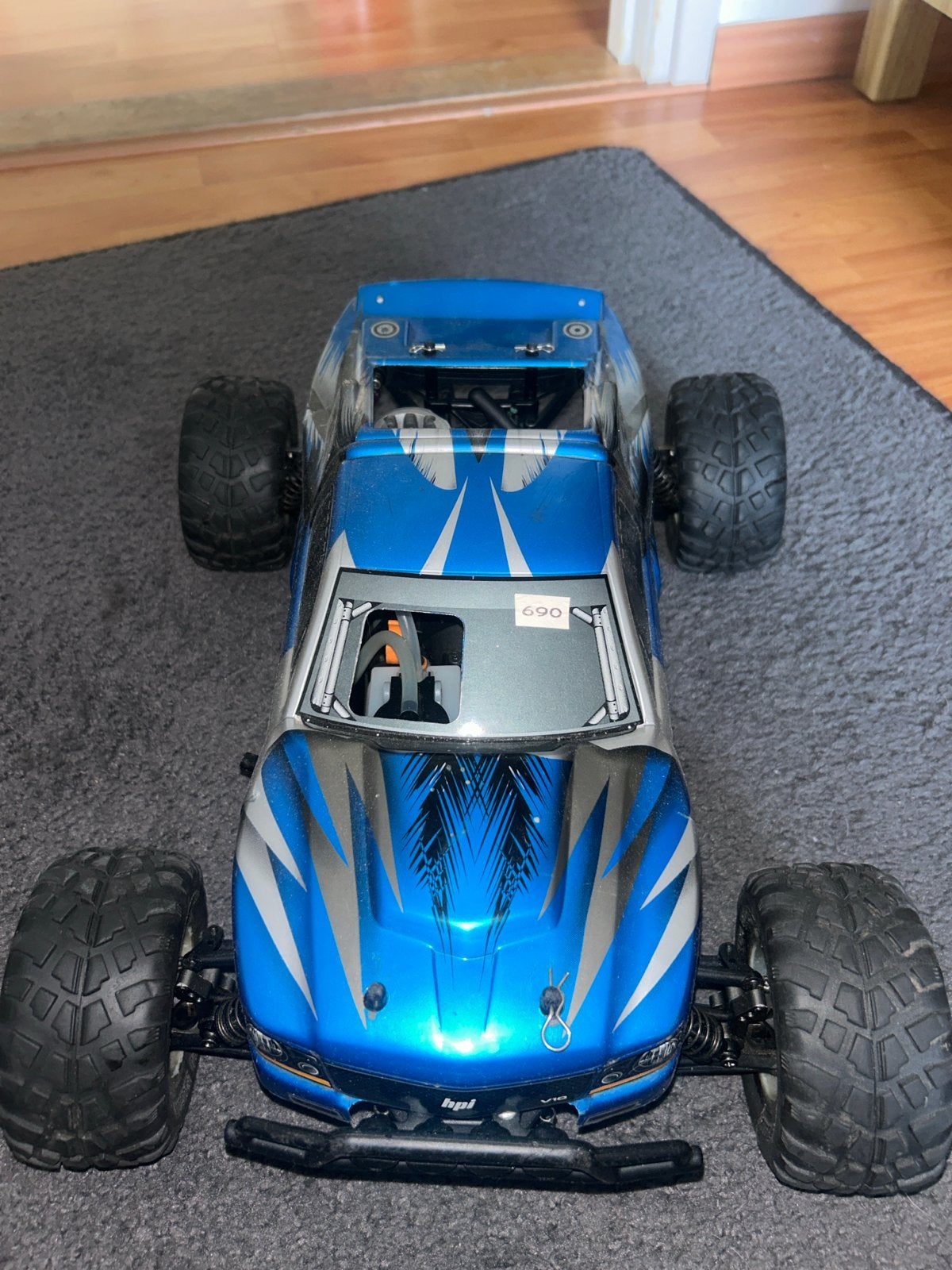 HPI Racing Nitro MT2 G3.0 RC auto - 72km/u, Ophalen of Verzenden, Gebruikt, Nitro, Auto offroad