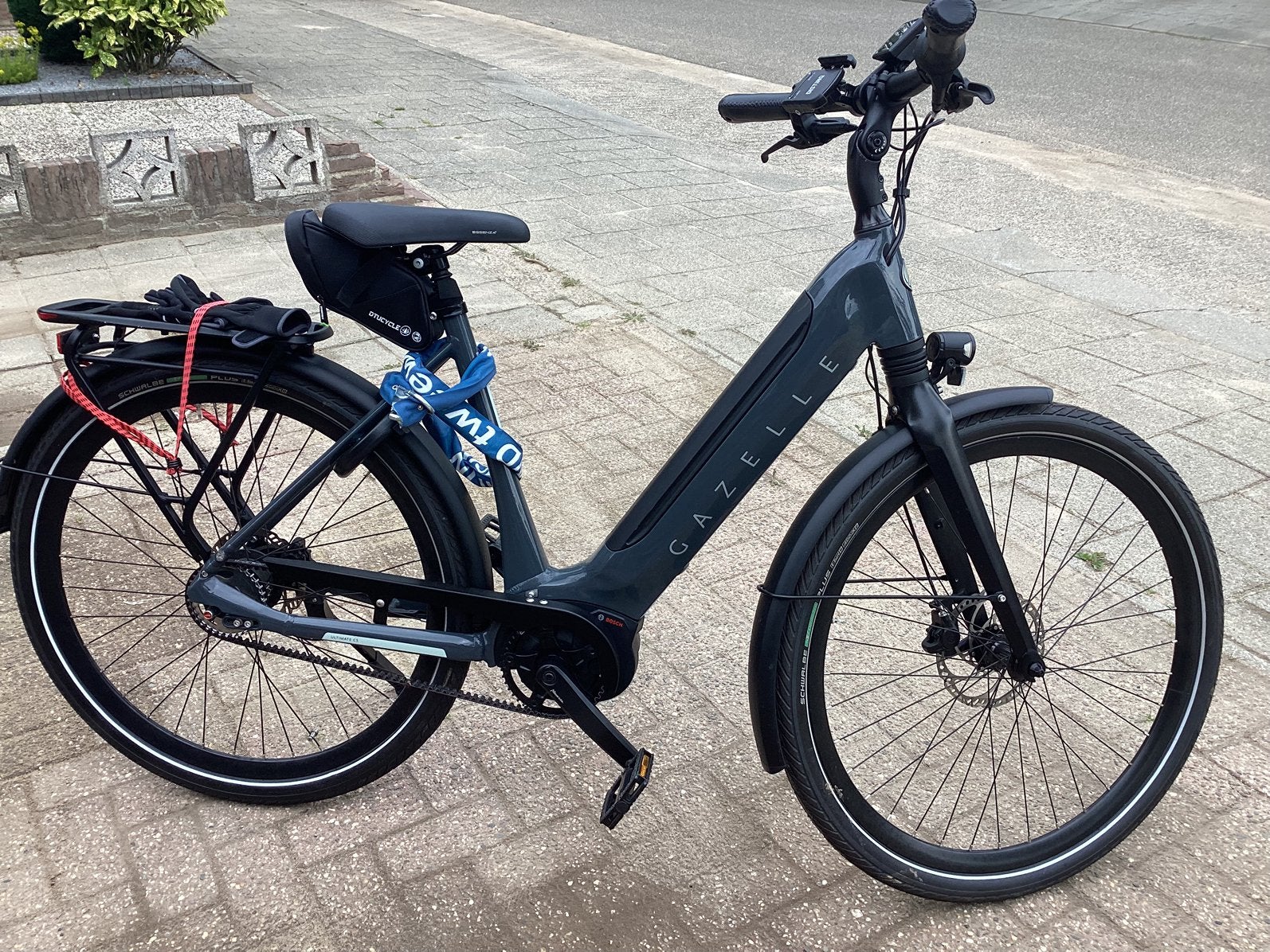 Gazelle Ultimate zgan 2025, Ophalen, Zo goed als nieuw, 50 km per accu of meer, 55 tot 59 cm