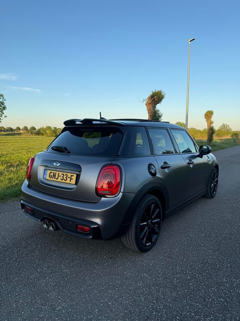 Mini 2.0 Cooper S 5D AUT 2015 Grijs/Zwart, Auto's, Mini, Particulier, Cooper S, Benzine, Hatchback, Automaat, Geïmporteerd, Zilver of Grijs
