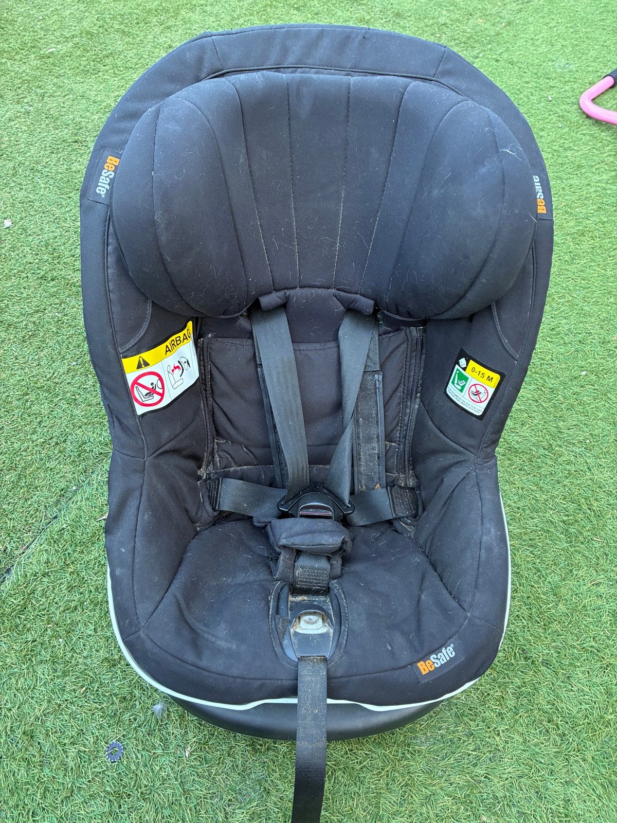 BeSafe iZi Modular X1 i-Size autostoel - Zwart, Gebruikt, 0 t/m 18 kg, Verstelbare rugleuning, Isofix