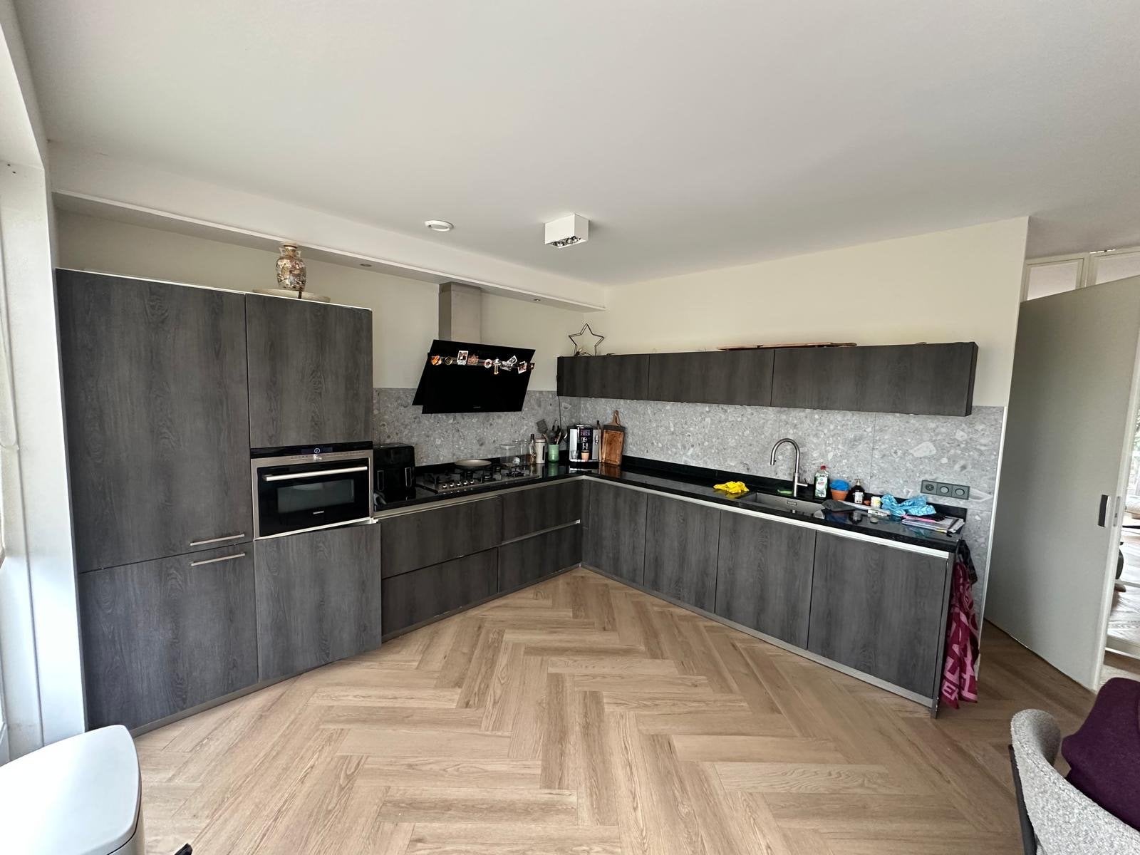 Siematic, Gebruikt, Bruin, Hoekkeuken, Graniet of Steen