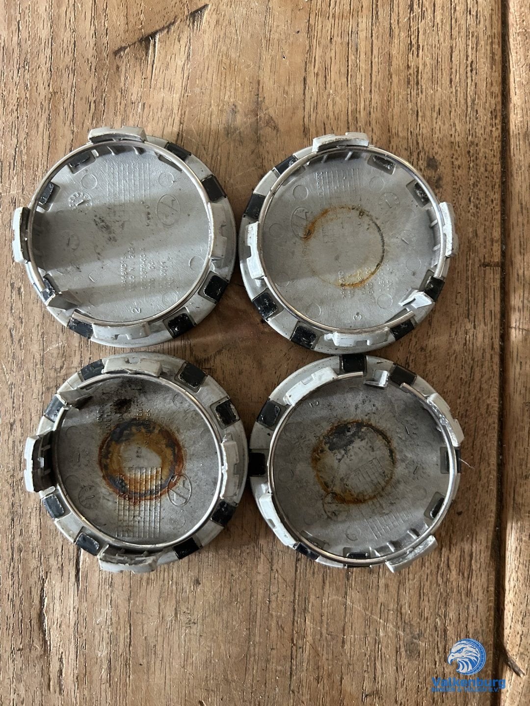 ORIGINELE Tesla zwart naafkap naafdop set, Gebruikt, -, Verzenden, -