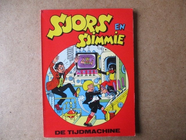 adv8082 sjors en sjimmie de tijdmachine, Eén stripboek, Ophalen, Gelezen