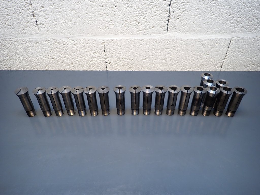 Spantangen B25 / 363E / Din 6341 , Collets , Collet set 20x, Niet ingevuld, Gebruikt, Niet ingevuld, Ophalen of Verzenden