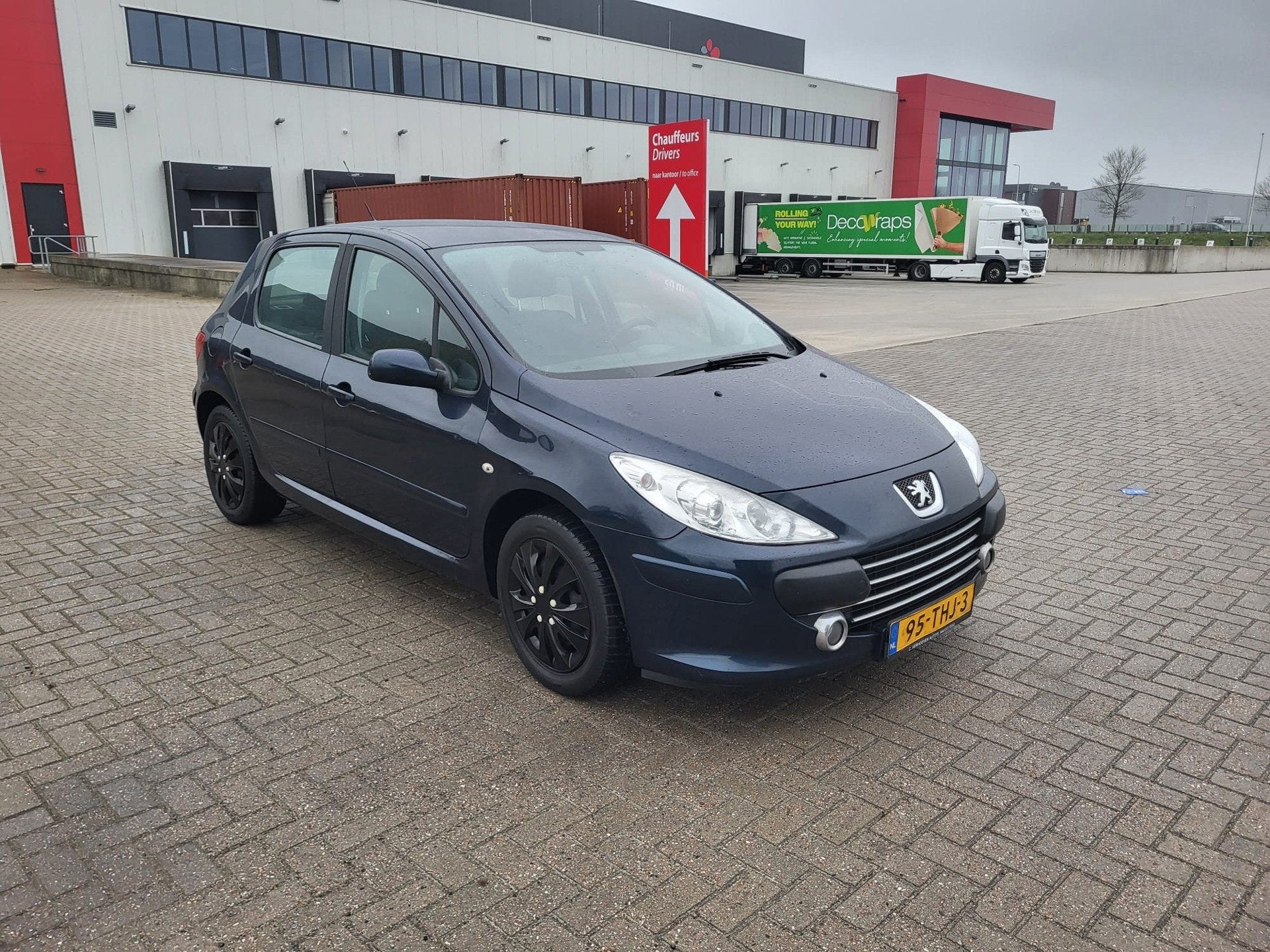 Peugeot 307 1.6 HDiF XS Clima Blauw 2006, Voorwielaandrijving, Gebruikt, 4 cilinders, 1360 kg