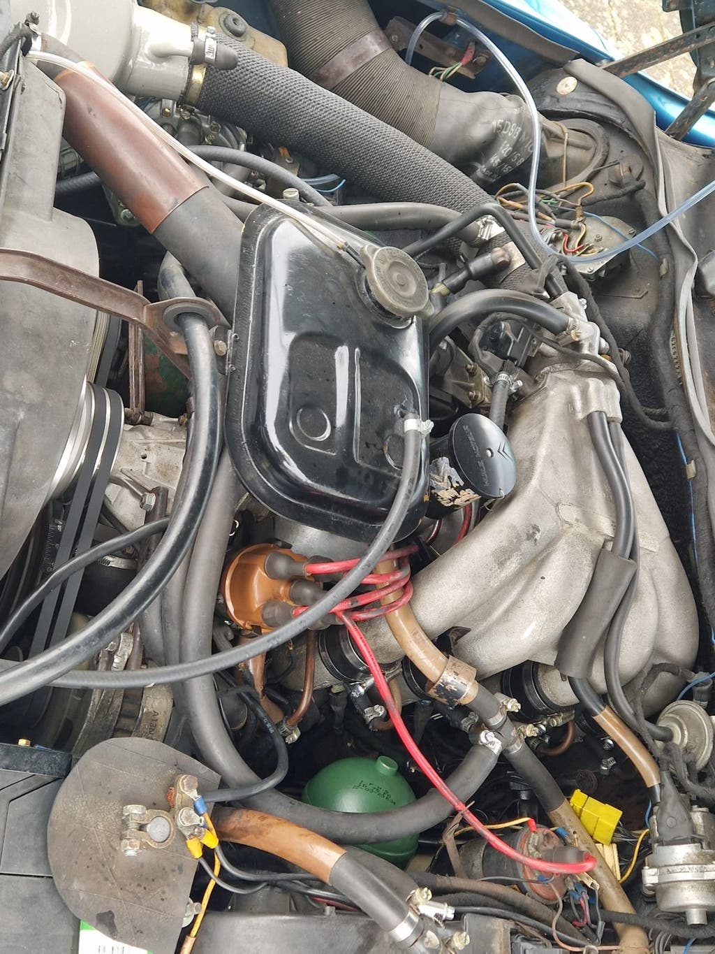 prachtige ds pallas 2300,5-bak,delta bleu uit 1973 op lpg, foto 7