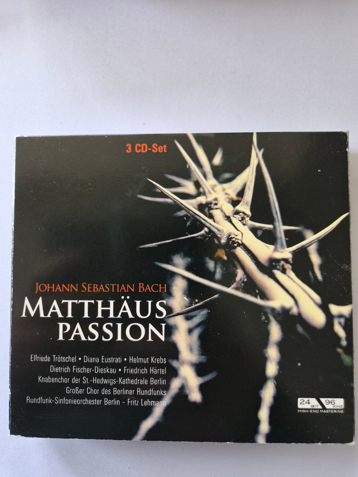Johann Sebastian Bach - Matthäus Passion (3 CD-Set), Boxset, Ophalen of Verzenden, Zo goed als nieuw, Inclusief boekje