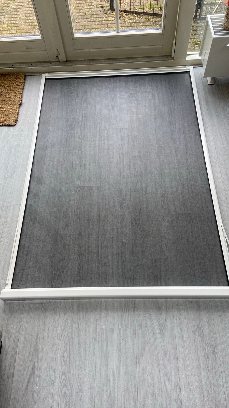 Unilux dakraam hor. 114 bij 118, Ophalen, Overige merken, Wit, 114 cm