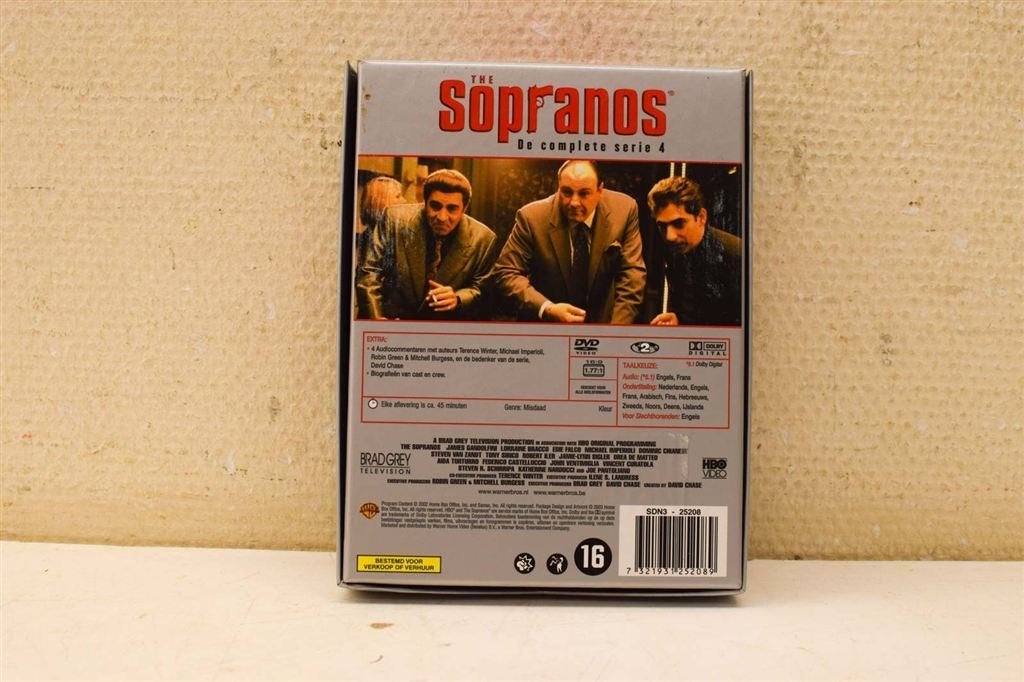 4 dvd box The Sopranos de complete serie 4 49454, Ophalen of Verzenden, Gebruikt