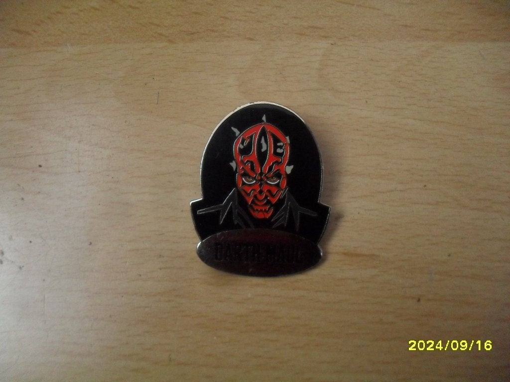 Zo Goed Als Nieuwe Star Wars Pin Darth Maul, Verzamelen, Ophalen of Verzenden, Zo goed als nieuw, Overige typen