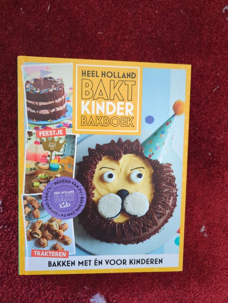 Heel Holland Bakt Kinder Bakboek, Ophalen of Verzenden