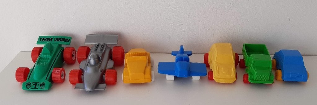 vintage kunststof autotjes, Verzamelen, Ophalen of Verzenden, Zo goed als nieuw