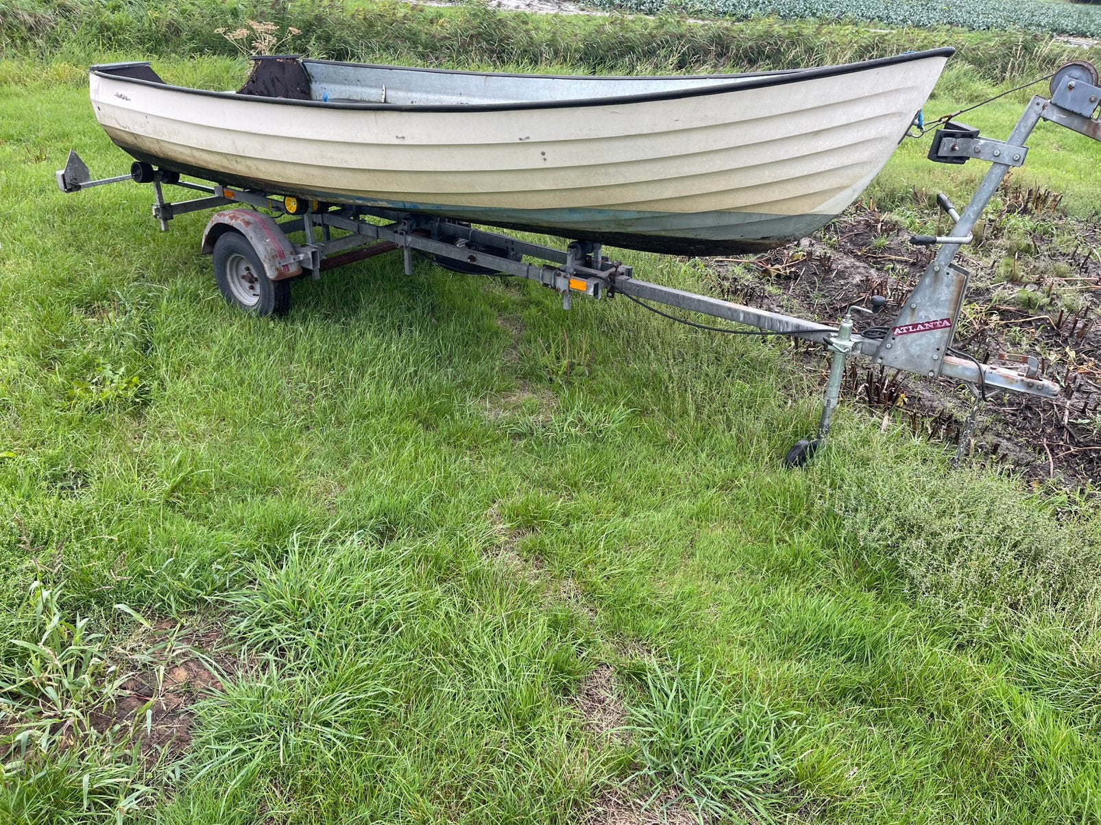 KMV With 400 en Askeladden 14 opknapper polyester boot, Watersport en Boten, Ophalen, Gebruikt, Polyester