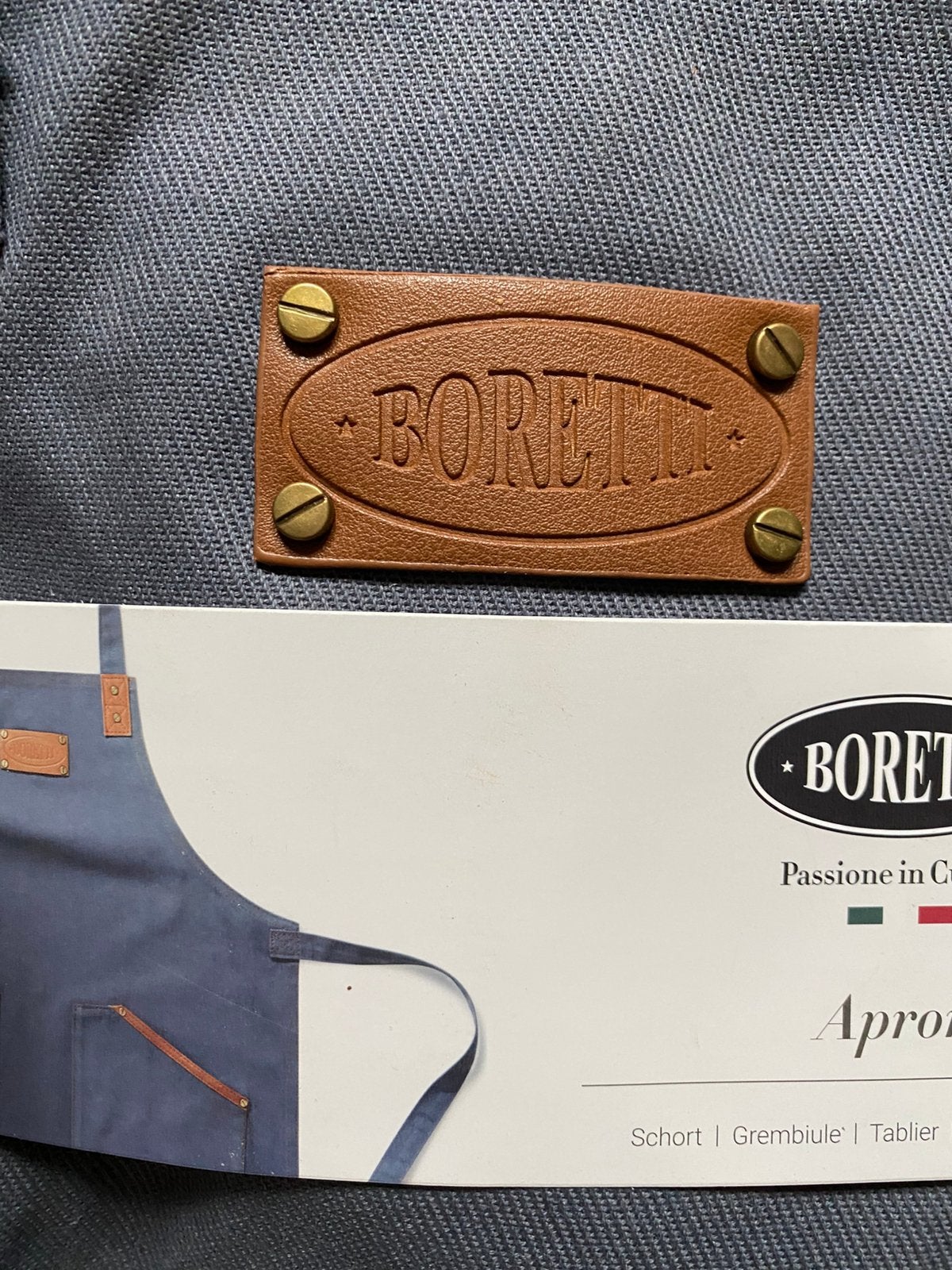 Boretti bbq schort, Tuin en Terras, Barbecue-accessoires, Ophalen of Verzenden, Nieuw