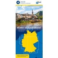 anwb routekaart midden- en zuid-duitsland 2018-2019, ANWB, 2000 tot heden, Ophalen of Verzenden, Duitsland