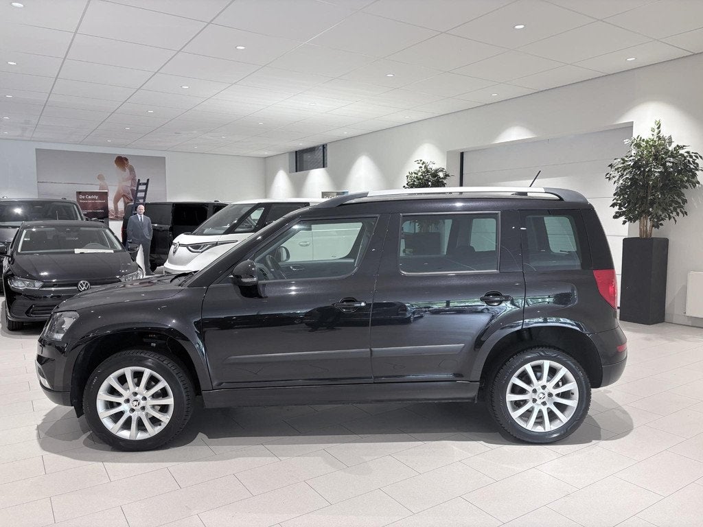 Skoda Yeti 1.4 TSI Greentech Active Airco | Bluetooth | Dakr, Auto's, Skoda, 12 maanden, Euro 6, 4 cilinders, Zwart