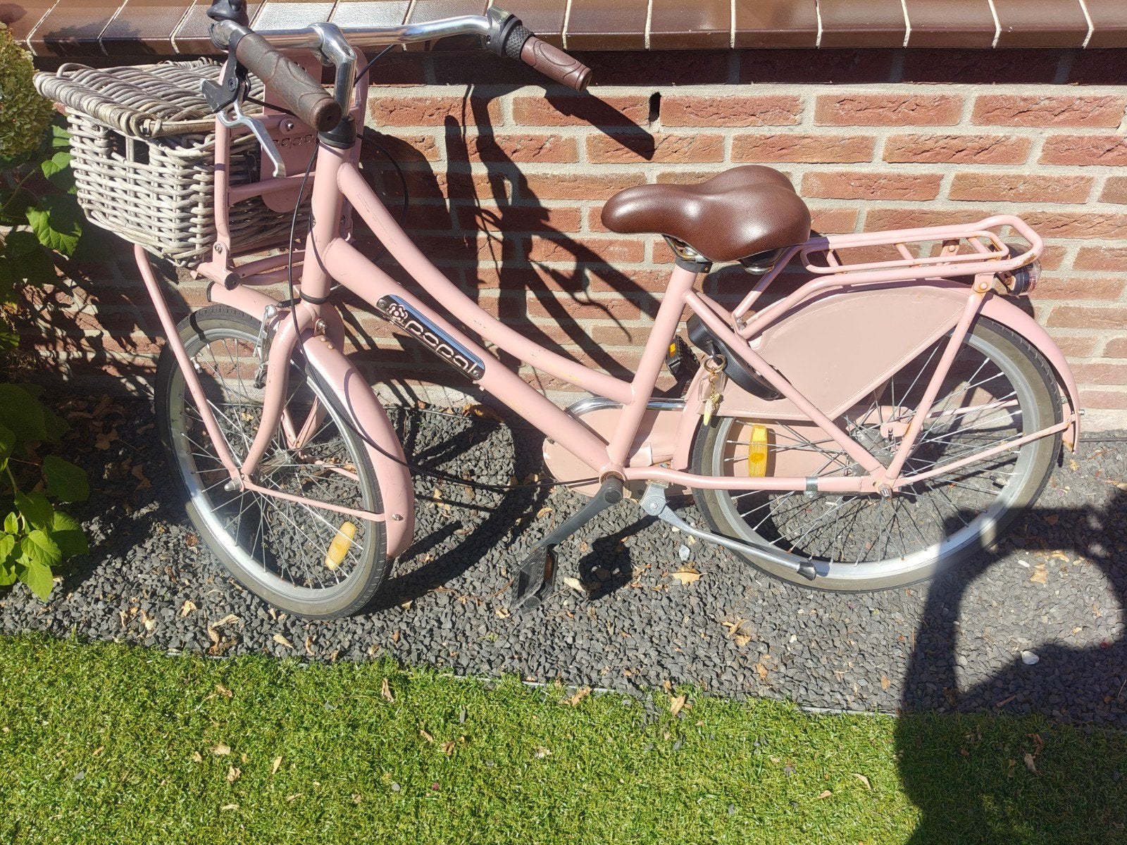 meisjes fiets excl mand. popal, Ophalen, Gebruikt, Popal, Handrem