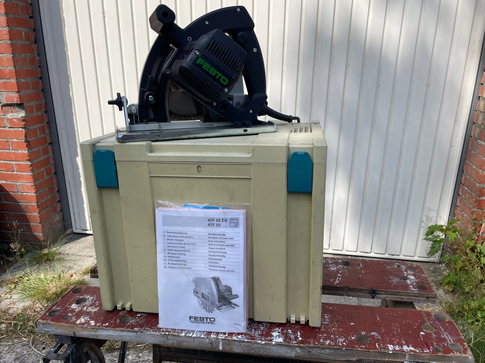 Festool zaagmachine ATF 55, Doe-het-zelf en Verbouw, Ophalen, Gebruikt, Invalzaag, 30 tot 70 mm