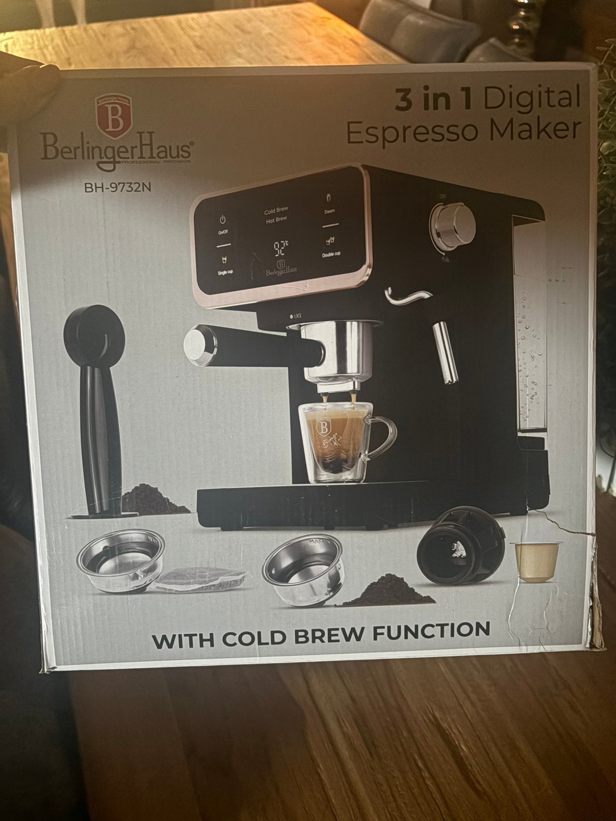 Espresso maker, Ophalen, Nieuw, Espresso apparaat, Stoompijpje