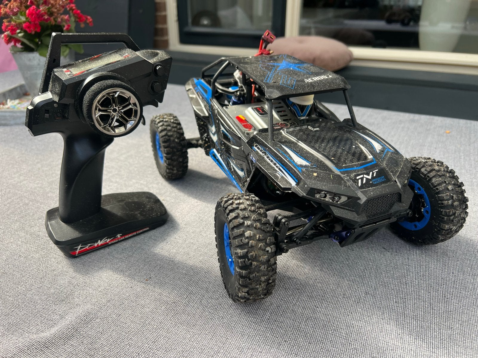WLtoys 1/12 4x4 RC Buggy - 50km/u RTR (excl. lader), Elektro, Gebruikt, Auto offroad, Ophalen of Verzenden