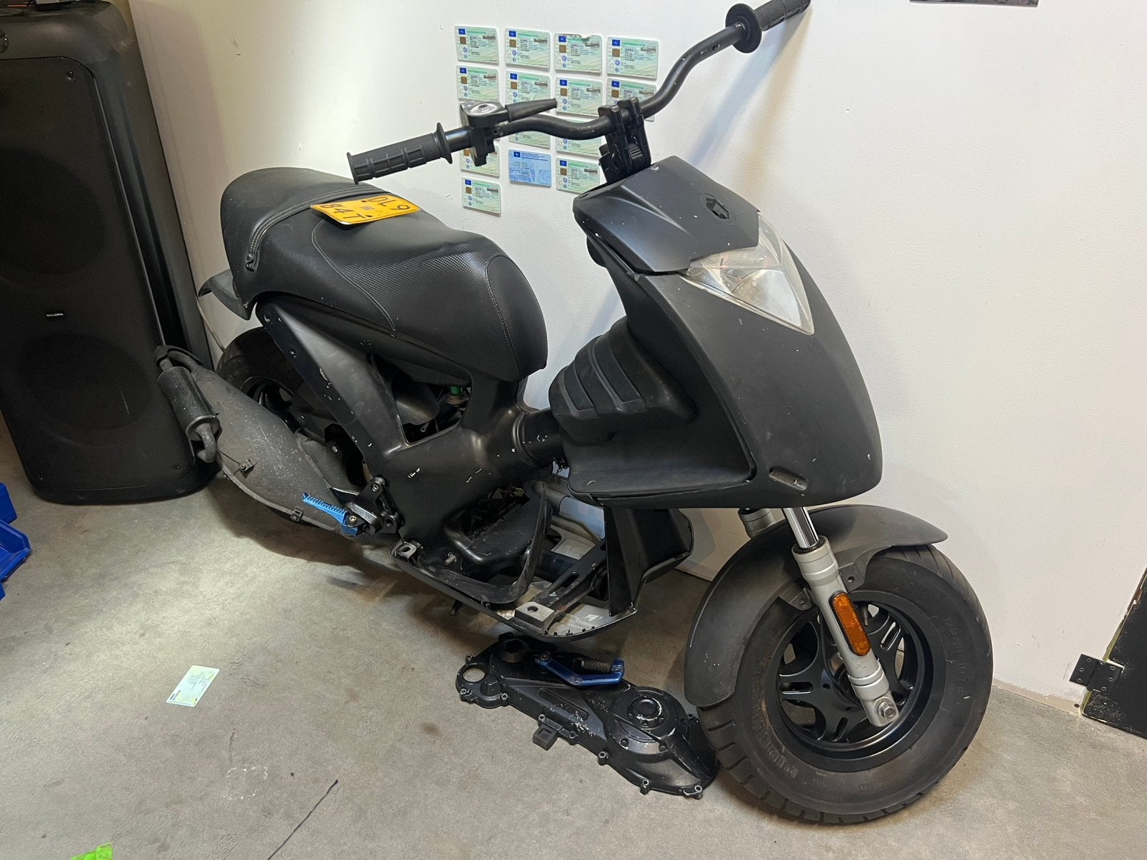 Gilera Ice c30 opknapper Brom, Fietsen en Brommers, Scooters | Piaggio, Ophalen of Verzenden, Zo goed als nieuw, Tweetakt, Overige modellen