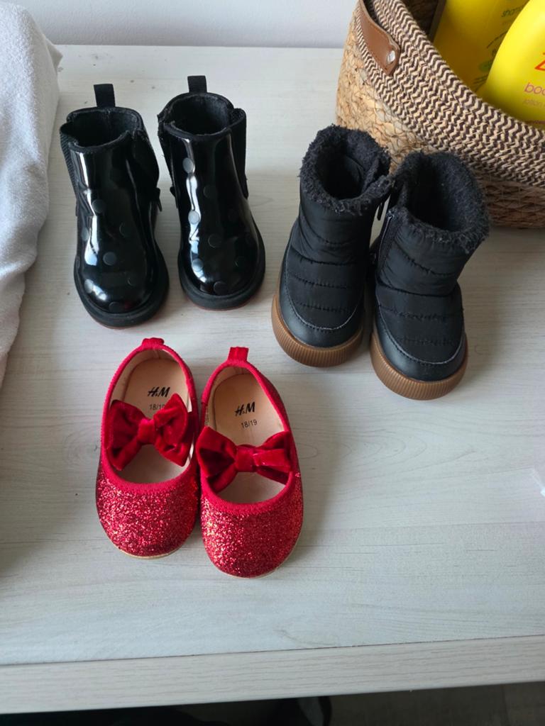 Leuke schoentjes en laarsjes voor meisjes - Maat 18/19 en 20, Kinderen en Baby's, Kinderkleding | Schoenen en Sokken, Gebruikt