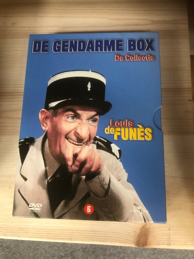 Louis de Funès - De Gendarme Box (Complete 6 DVD Collectie), Alle leeftijden, Nederlands, Overige genres, Ophalen of Verzenden
