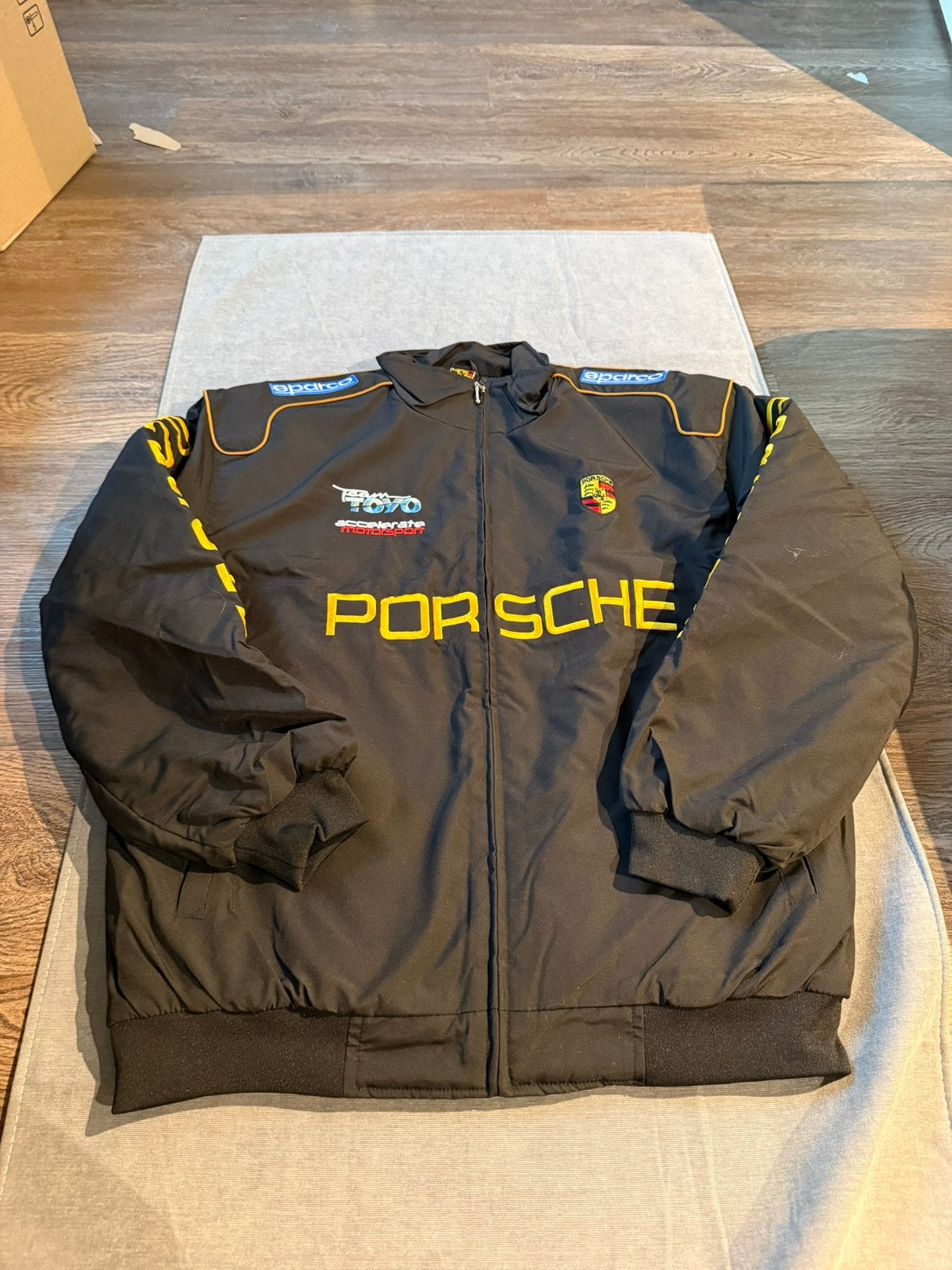 Porsche Racing Jas (Maat XXL) Vintage, Ophalen of Verzenden, Nieuw, Overige maten, Zwart